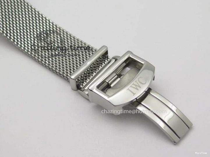 MIROTIME 0414 Portofino SCHAFFHAUSEN SS MKF 1:1 Best Edition Blue Dial On Mesh Bracelet A Versatile 7338